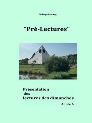 cover image of Pré-lectures A